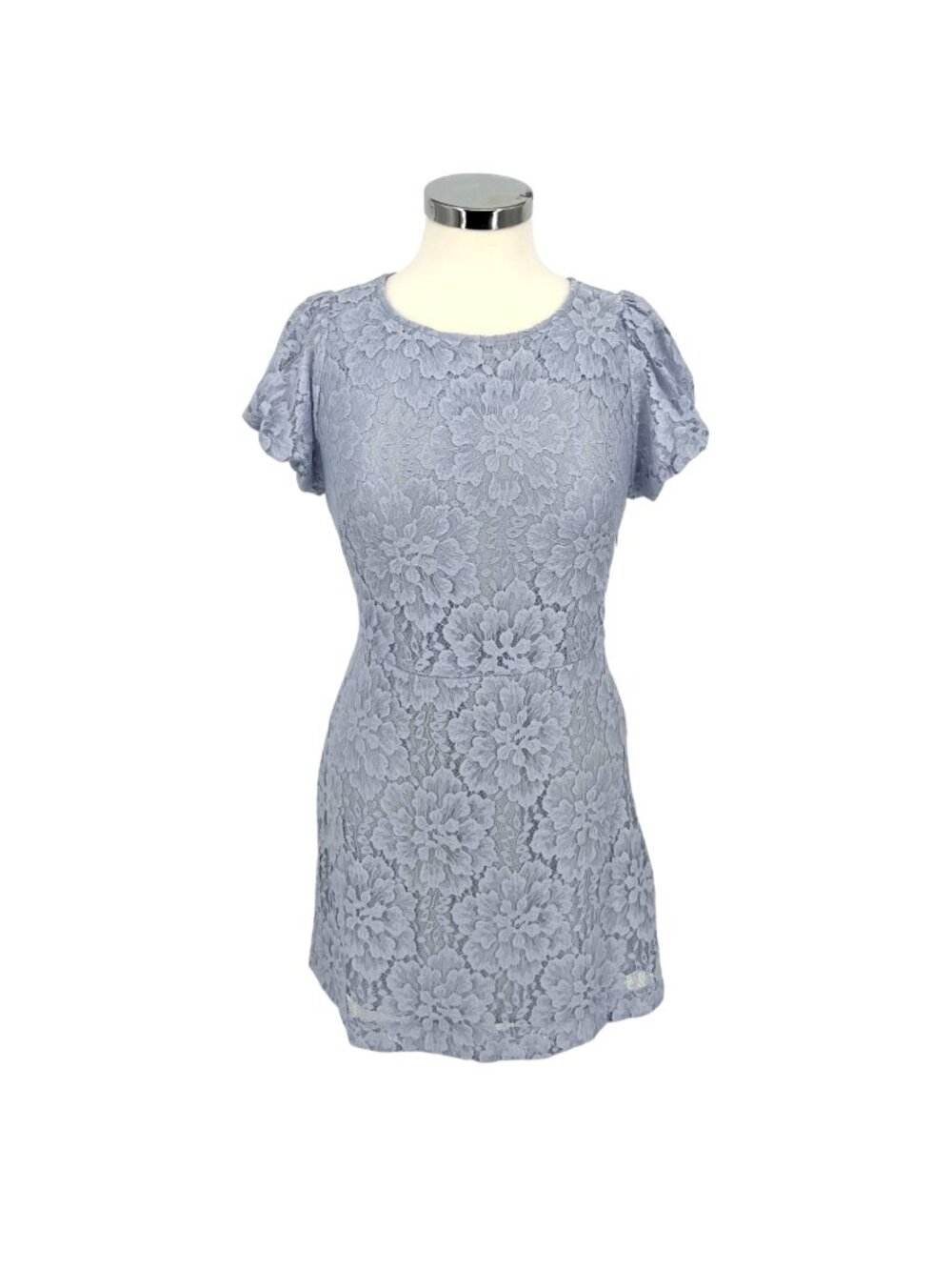 Free People Hailee Open Back Puff Sleeve Dress Twinkling Perry Size Medium NWOT